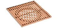 115x115 MM Rose Gold Grills square floor drain (80 mm)