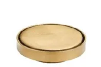 115x115 MM Gold Round Tile insert floor drain (88 mm)