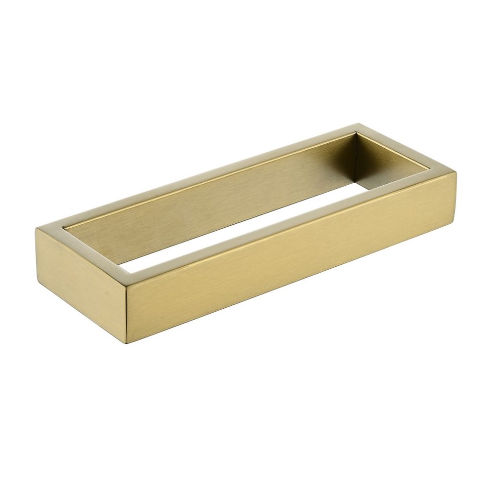 Cavallo Brushed Yellow Gold Square Hand Towel Rail 260mm