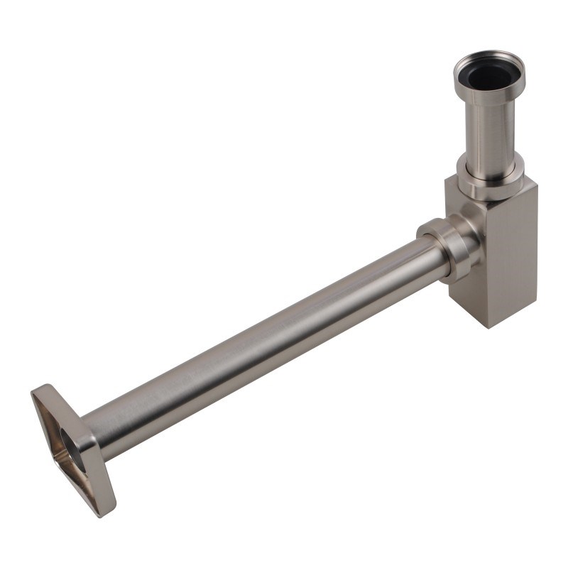 Brushed Nickel Bottle Trap