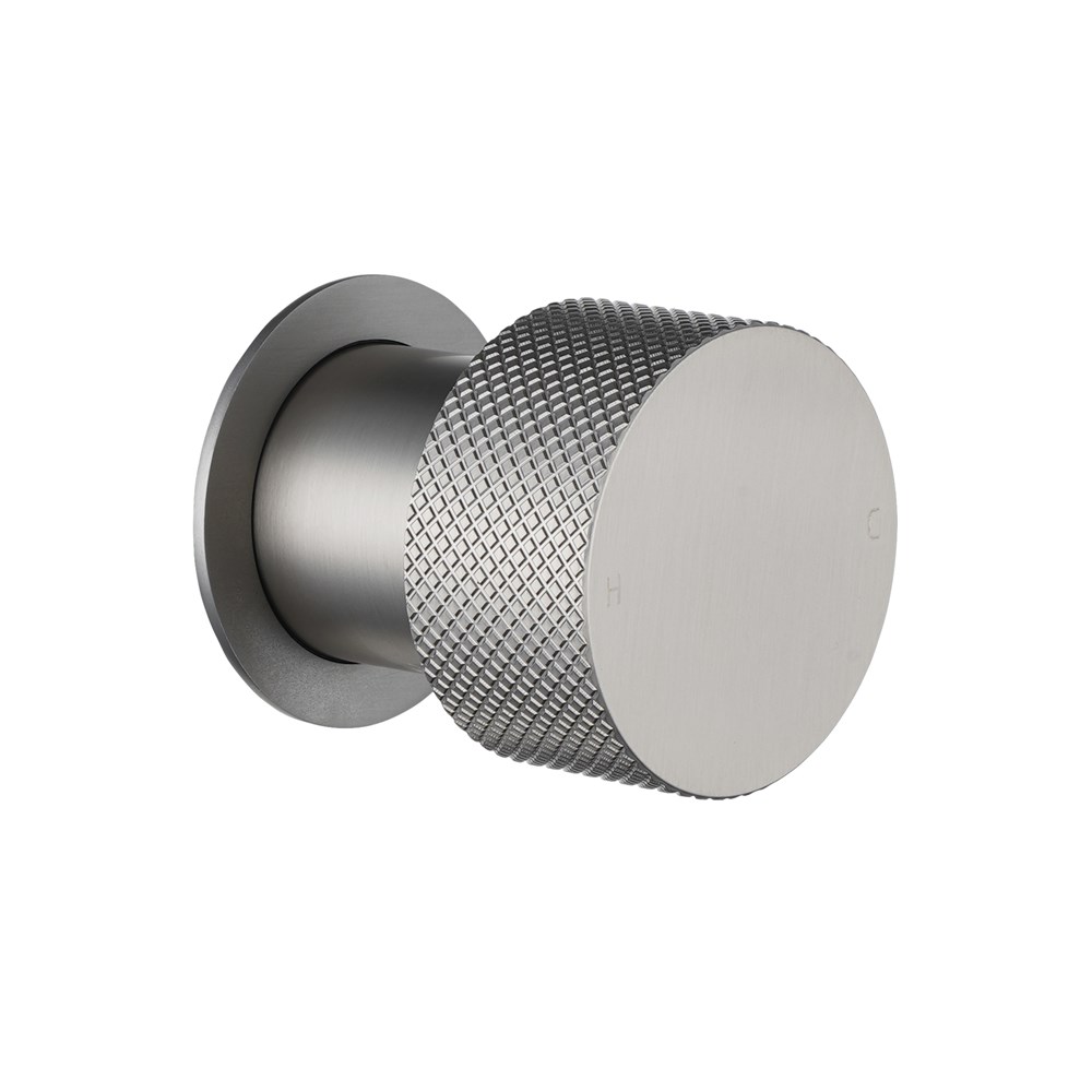 MOON Series Round Brushed Nickel Progressive Wall Mixer Handle(match CLPM)