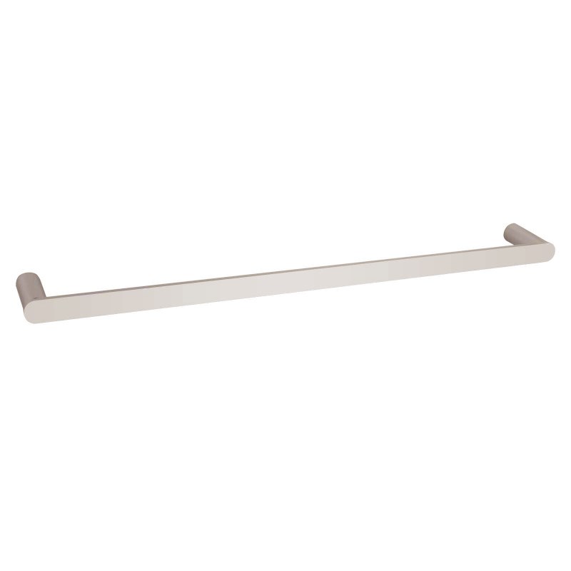 RUSHY Series Brushed Nickel Single Towel Rail 600mm