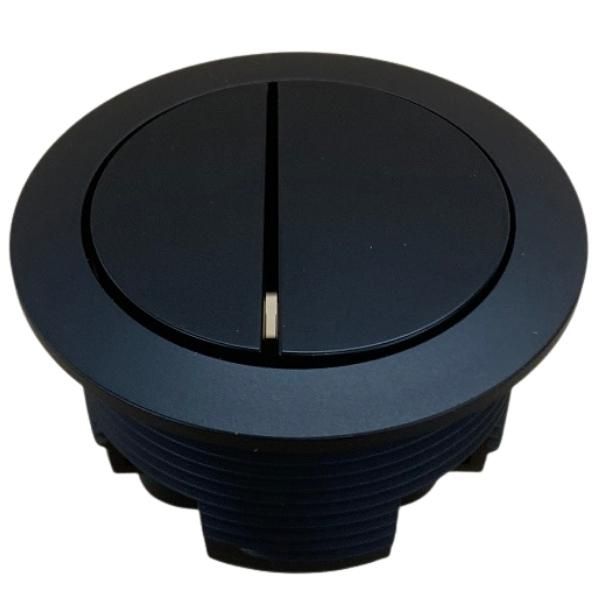 BTW Round Cistern Button - Black