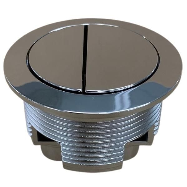 BTW Round Cistern Button - Chrome