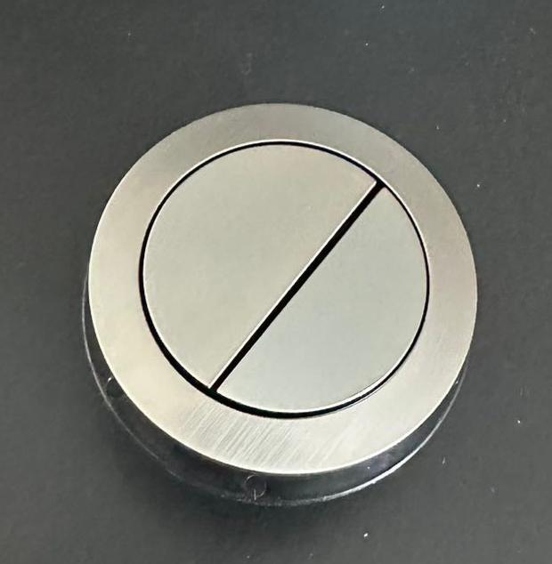 BTW Round Cistern Button - Gun Metal