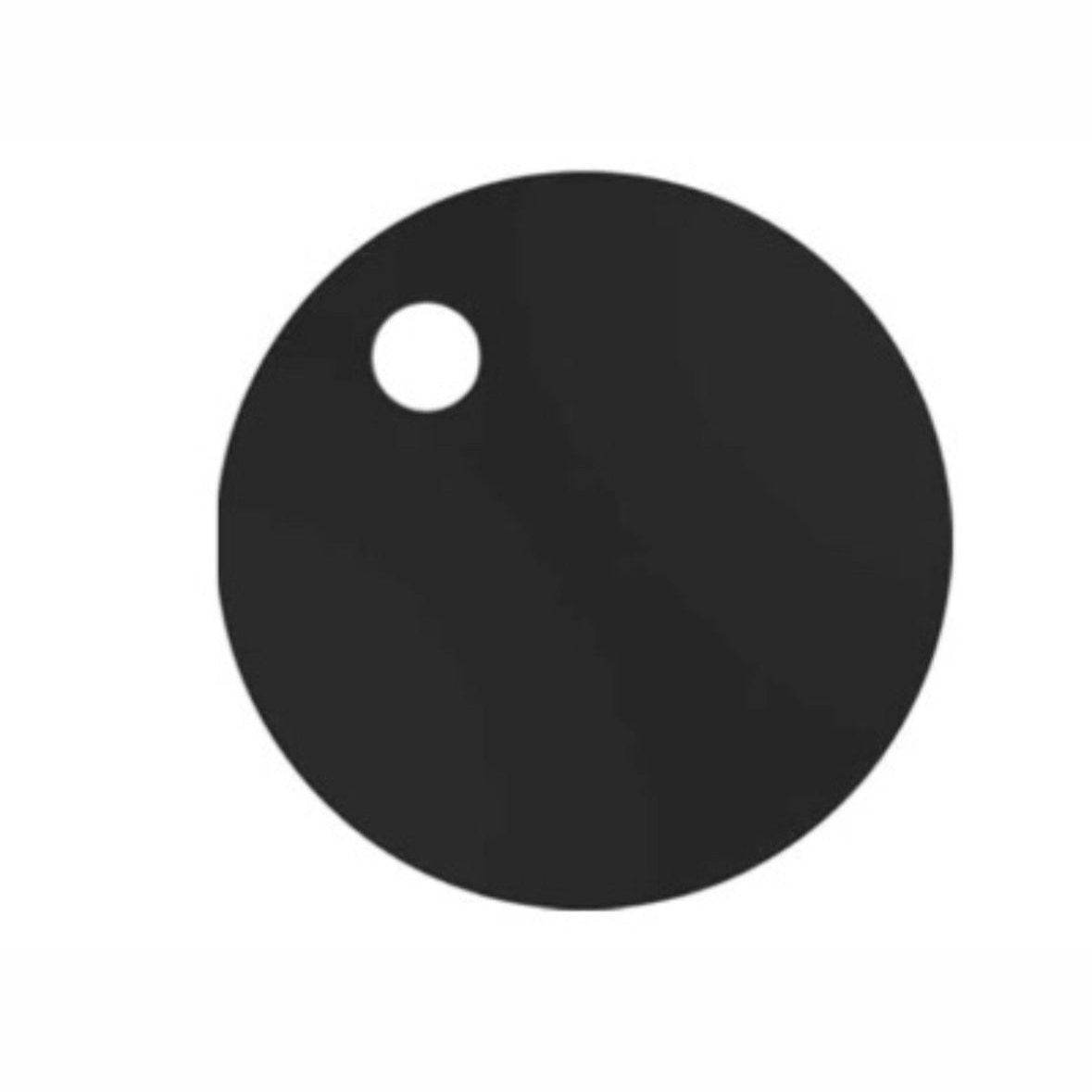 Seat Hinge Cover Toilet Pan - Matt Black