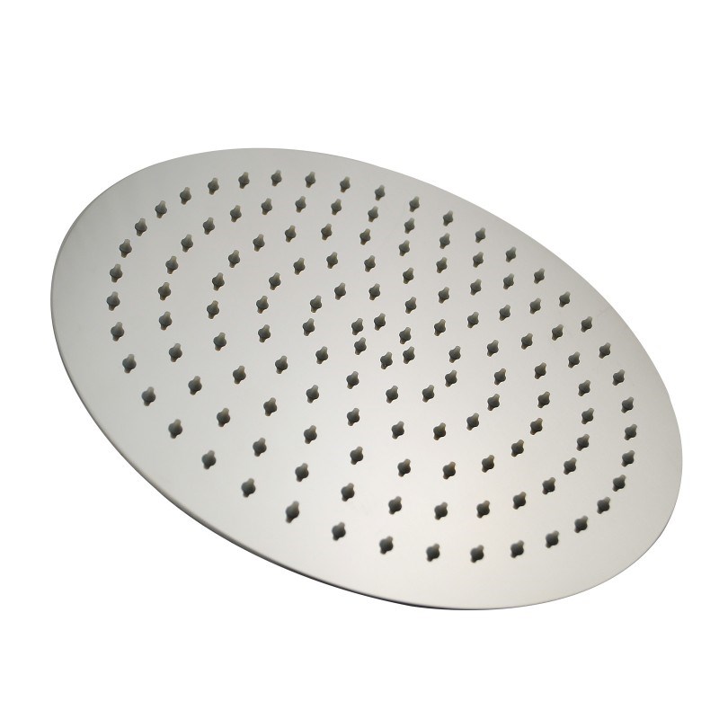 Super-slim Round Chrome Stainless Steel Shower Head 300mm