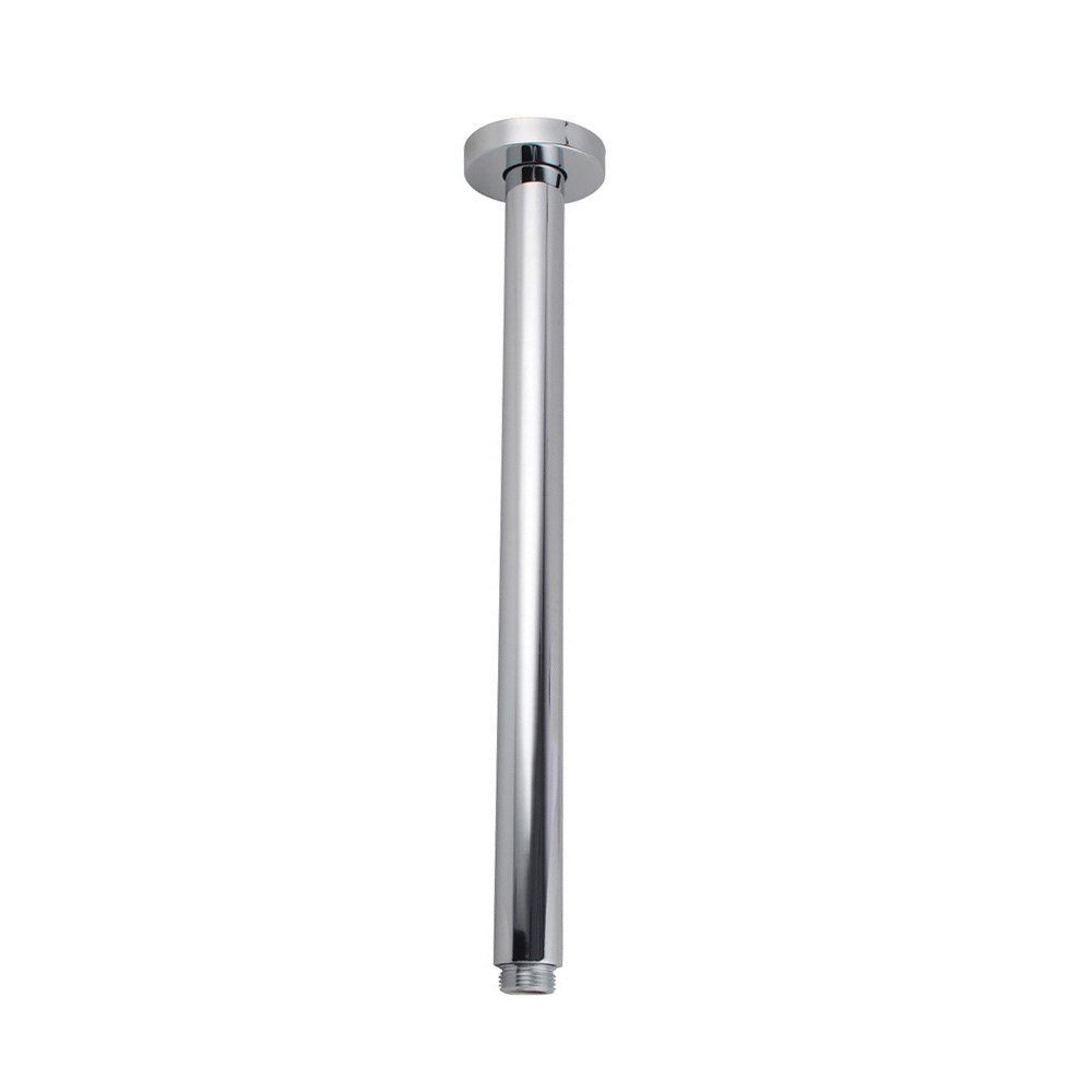 Round Chrome Ceiling Shower Arm 400mm
