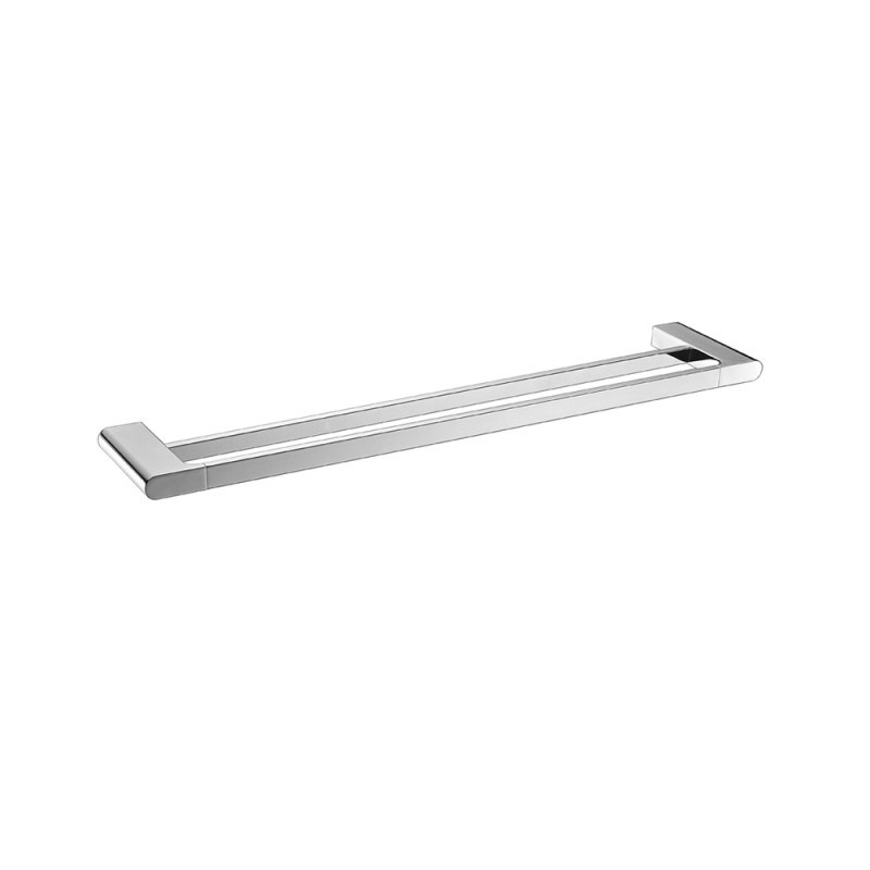 VOG Series Chrome Double Towel Rail 800mm