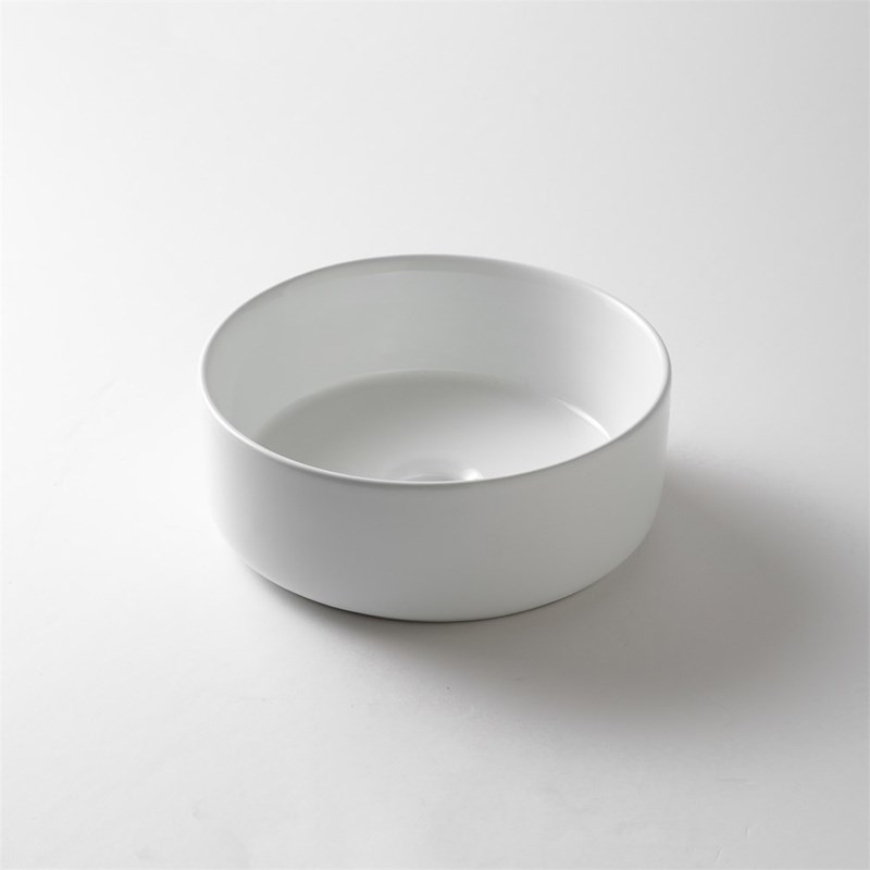 300*300*110mm Gloss White Above Counter Basin(32mm Nonoverflow)