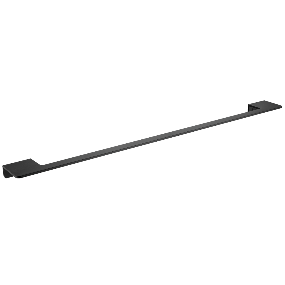 Flat Series Single Towel Bar 32″ - Matt Black