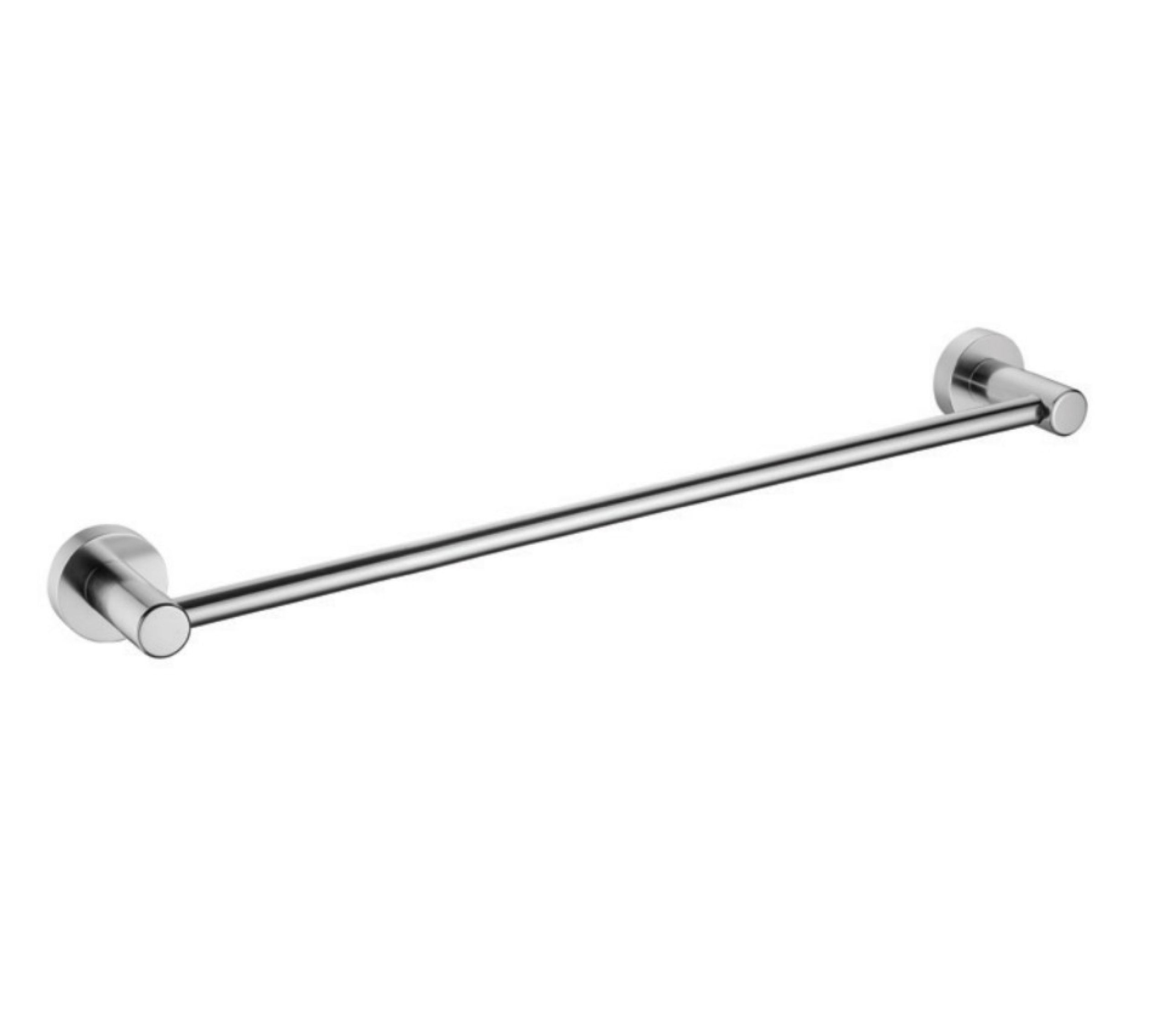 Globe Series Single Towel Bar 24″ - Matt Chrome