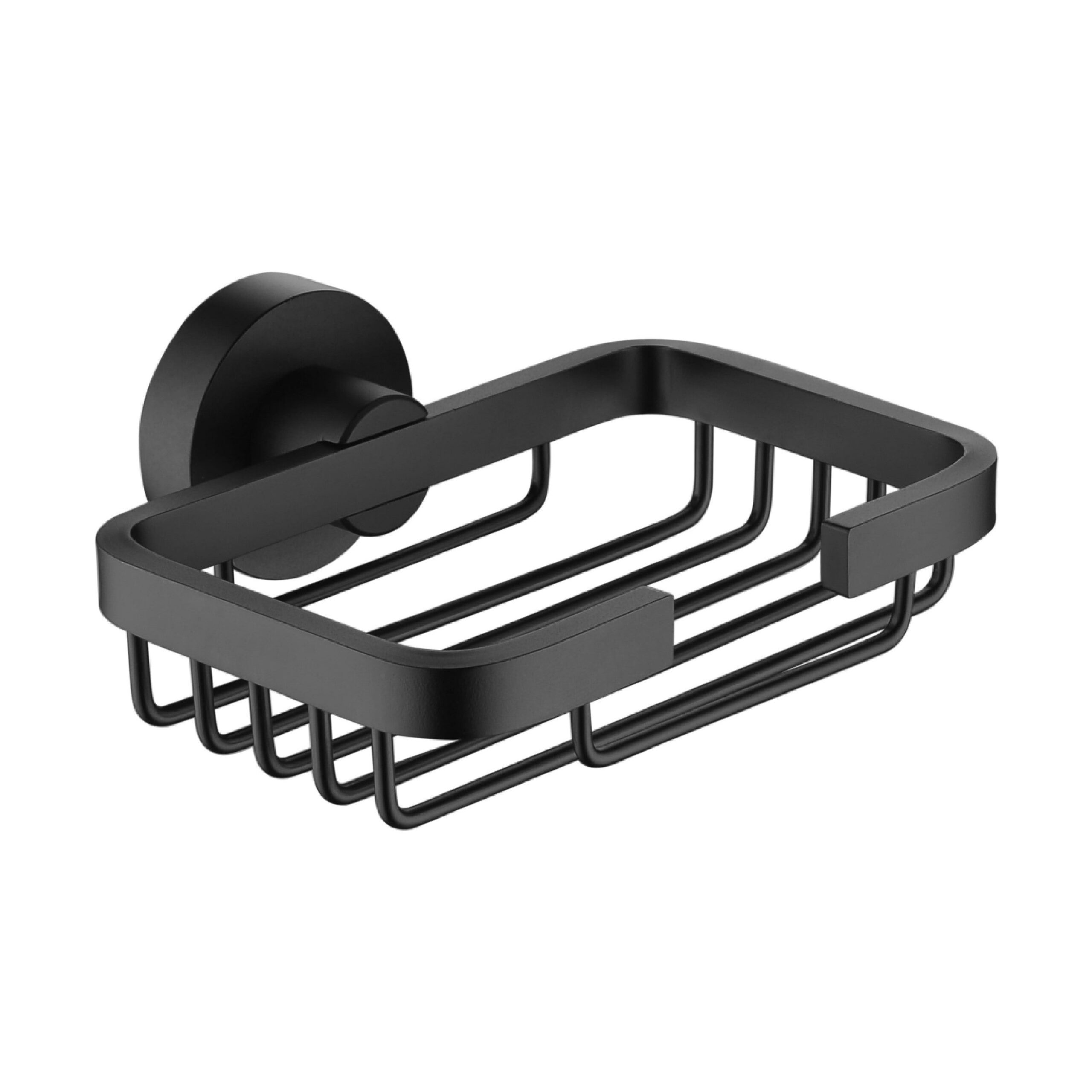Globe Series Soap Dish Holder - Matt Black