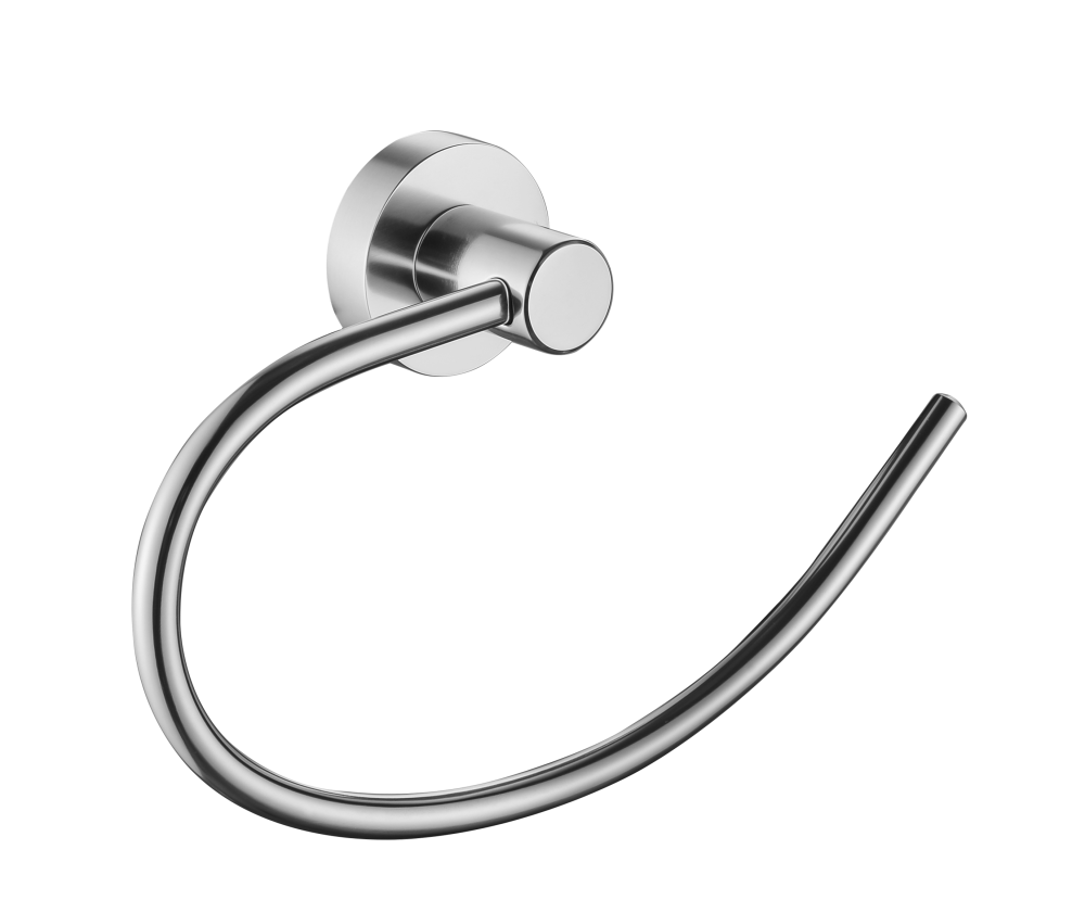 Globe Series Towel Ring - Matt Chrome