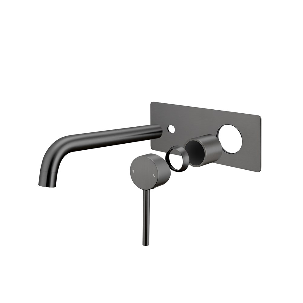 LUCID PIN Series Gunmetal Spout Mixer Trim Kit Only (match CLPS)