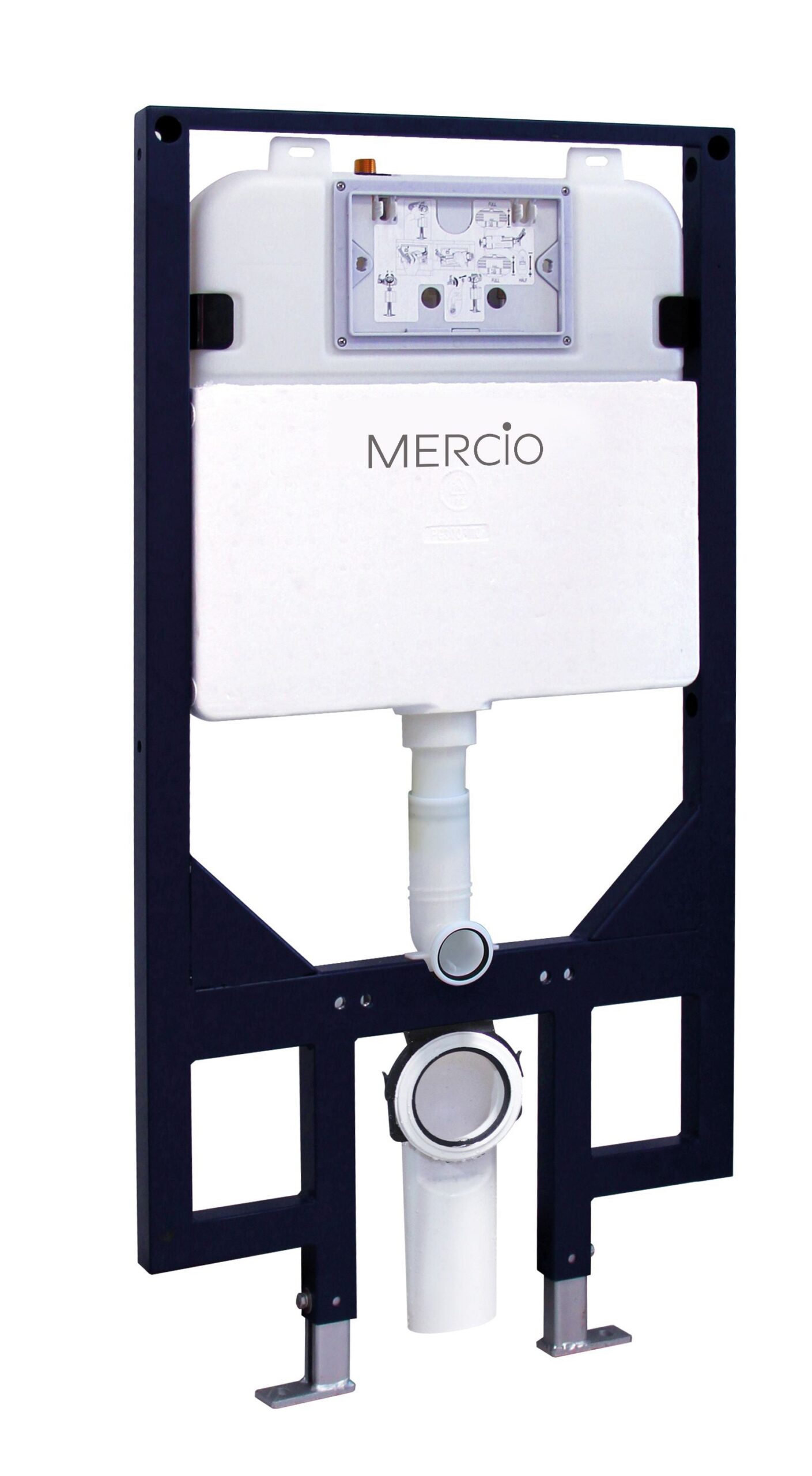 R&T R&T 80mm Slim In-wall Cistern