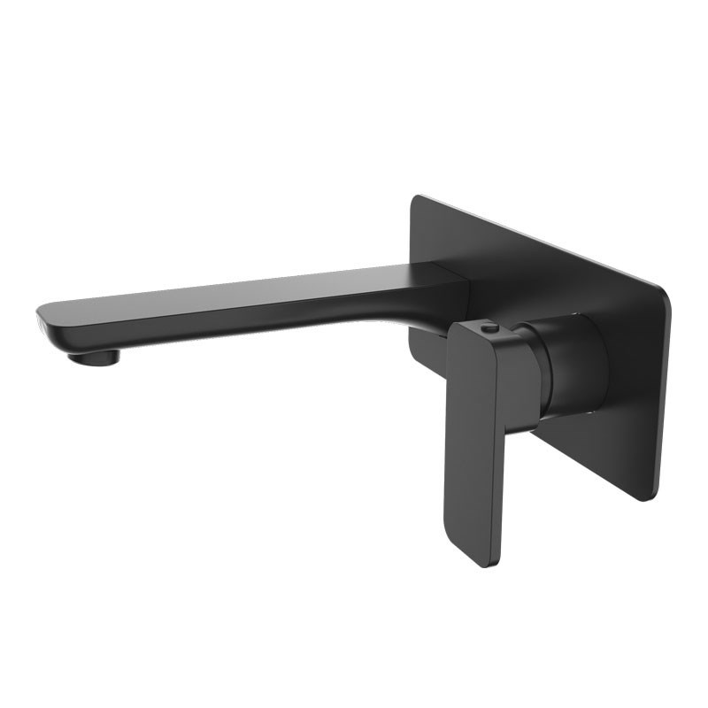 IVANO Series Black Wall Mixer With Spout(color up)(extension part)