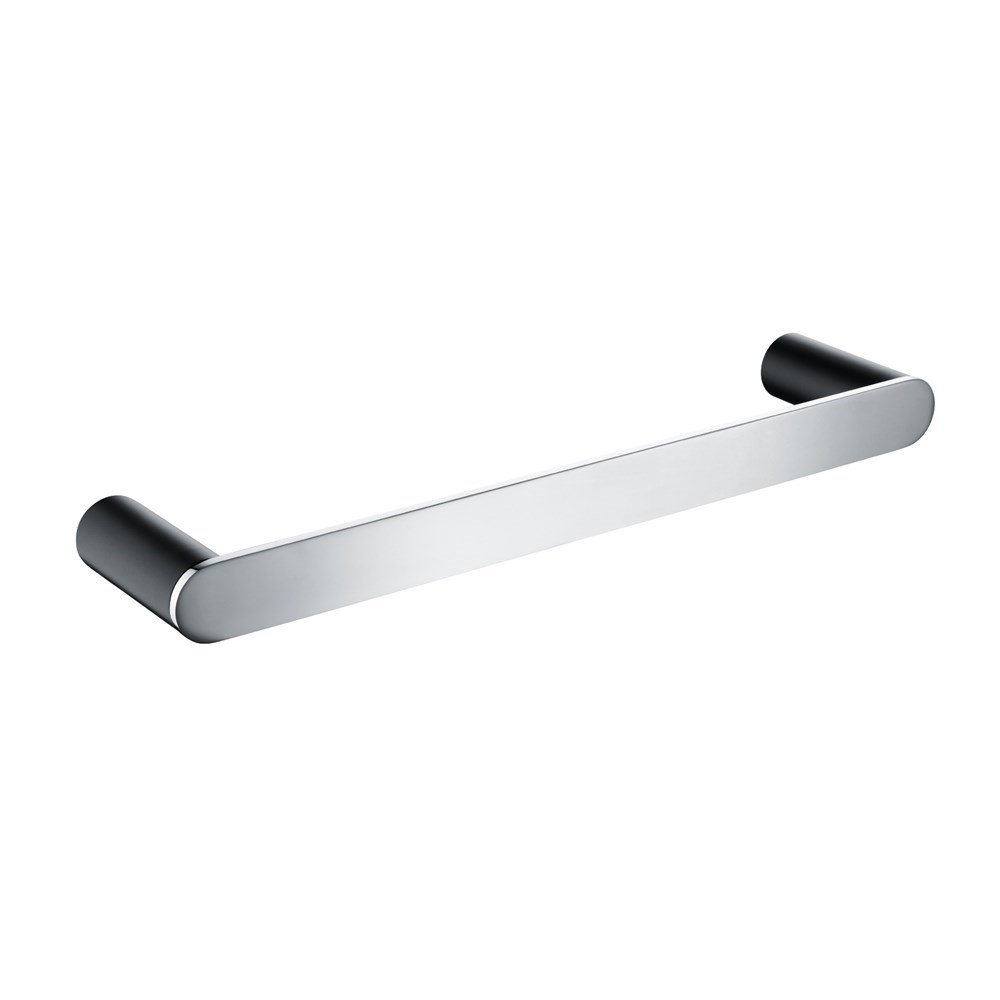 RUSHY Series Black&Chrome Hand Towel 300mm