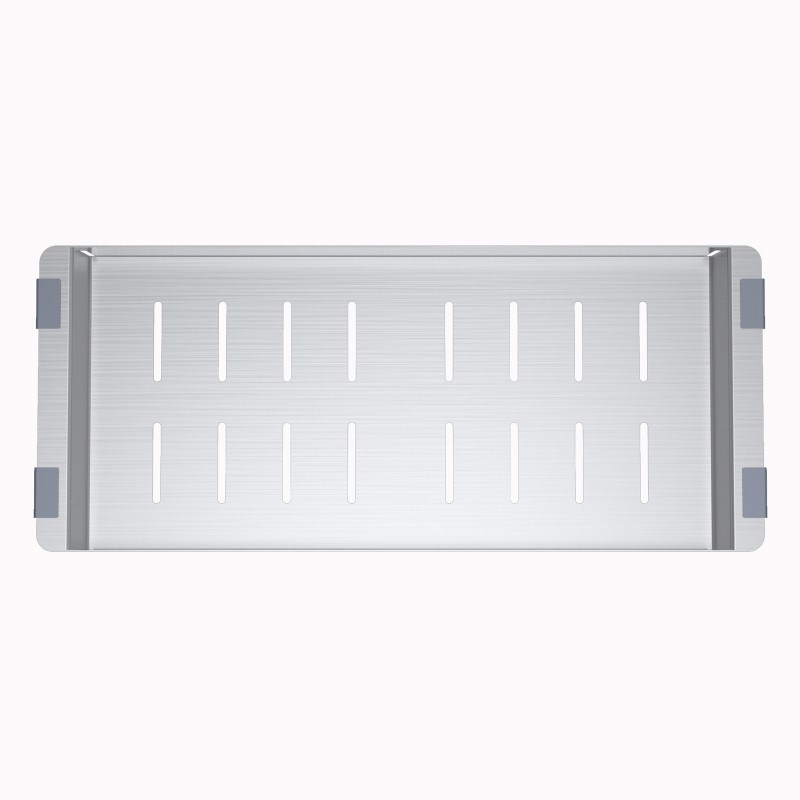 Chrome Stainless Steel Kitchen Sink Colander 443*183*40mm