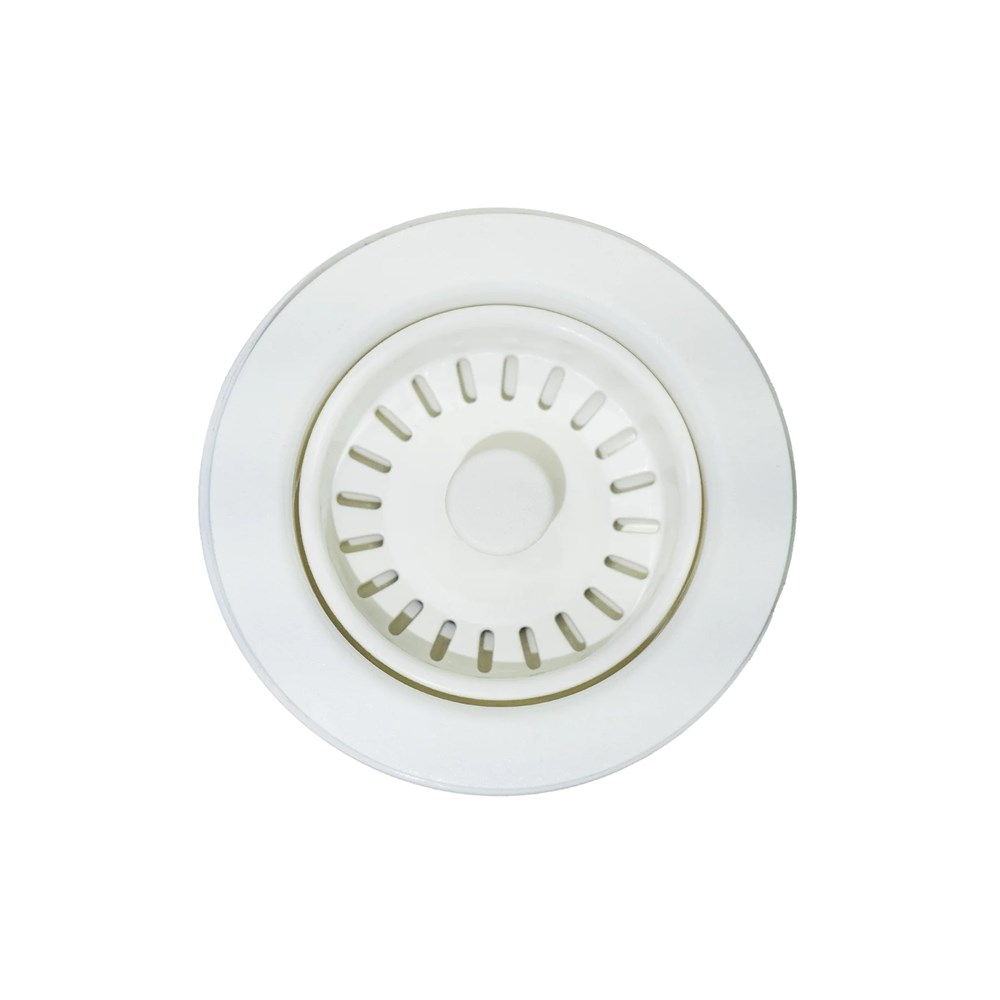 Matte Cream Kitchen Sink Waste without Overflow