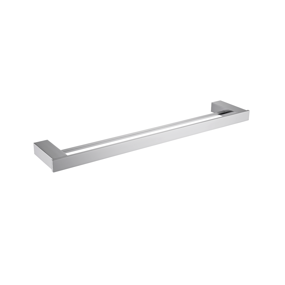 ZEN Series Double Towel Bar 24” - Matt Chrome